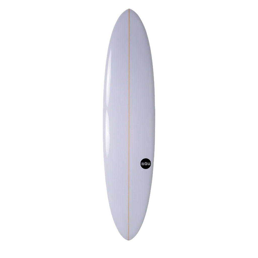 En Surfboard, Nuu Sociallight PU 7'6 i farven Clear