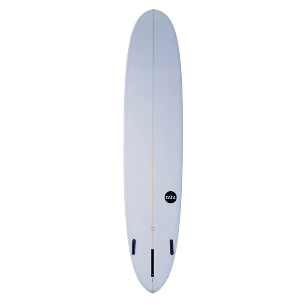 Et Surfboard, Nuu Killjoy PU 9'0" i farven Clear set nede fra