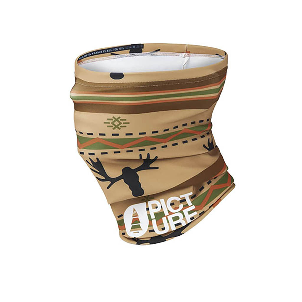 En Halsedisse, Neckwarmer i farven Elk Print