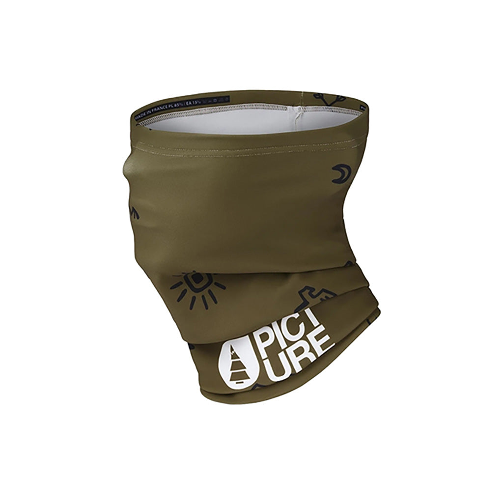 En Halsedisse, Neckwarmer i farven Dayaki Print