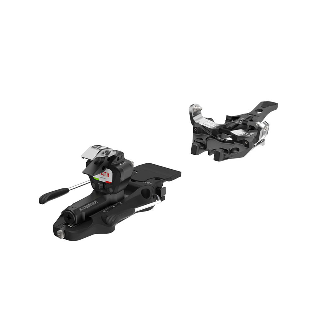 En Skibinding, Raider 12 sort i farven sort Titanium