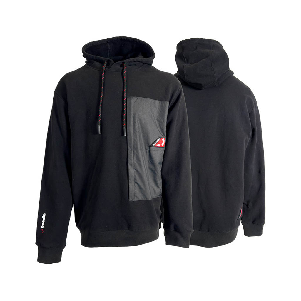 Hooded pocket Hoodie set forfra og bagfra