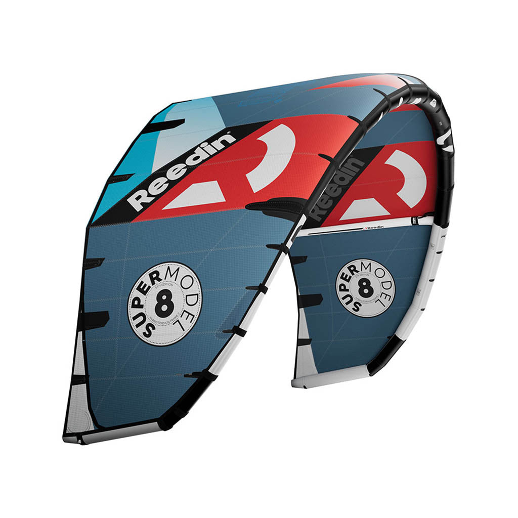 En Kite, Supermodel HTF i farven Neptune blå set forfra