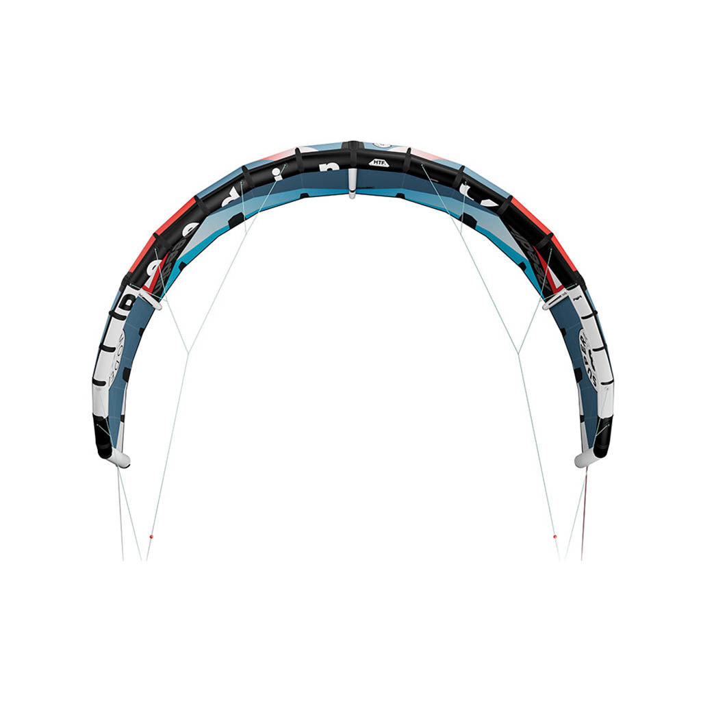 En Kite, Supermodel HTF i farven Neptune blå set forfra