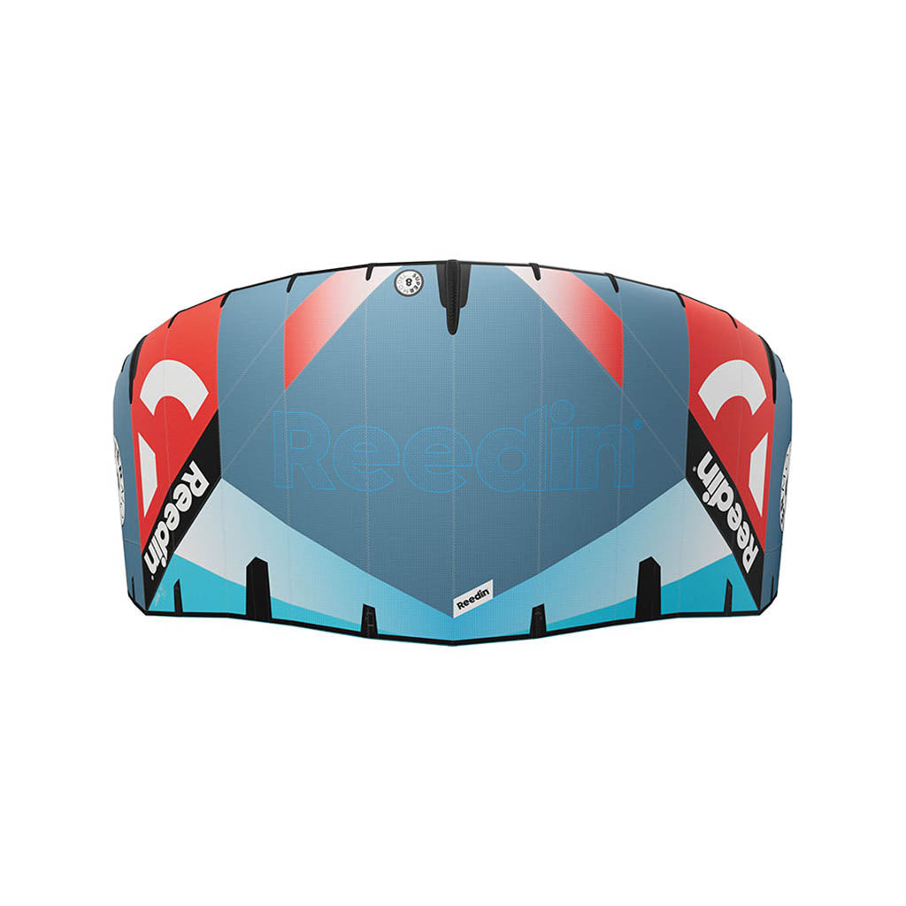 En Kite, Supermodel HTF i farven Neptune blå set forfra