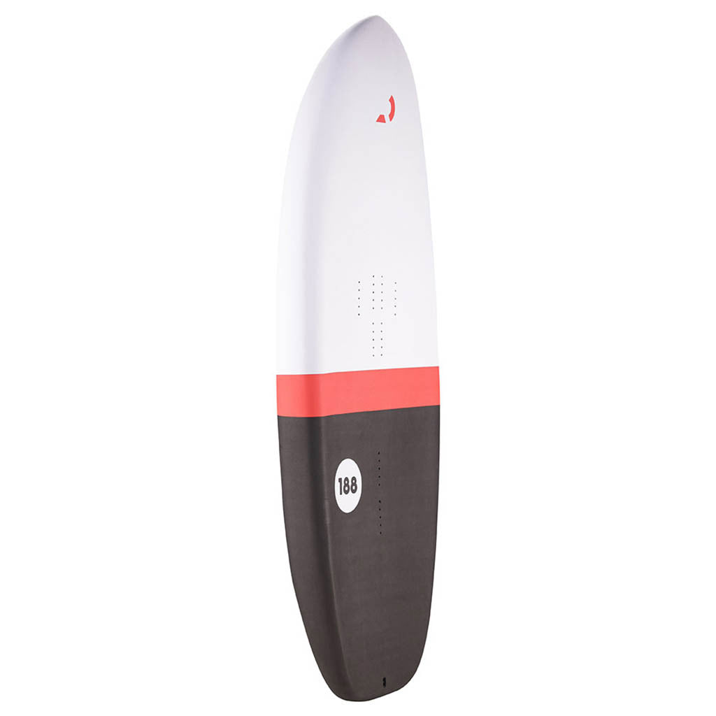 S-Featherboard Wingsurf Board set fra en skrå vinkel
