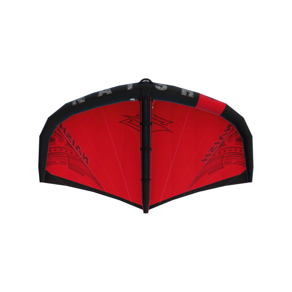 En Wing, Matador Lt i farven rød set oppe fra