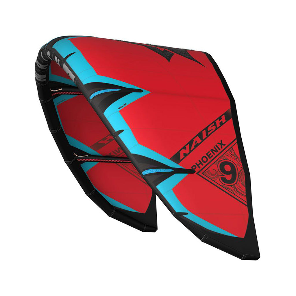 En Kite, Phoenix i farven rød set fra siden