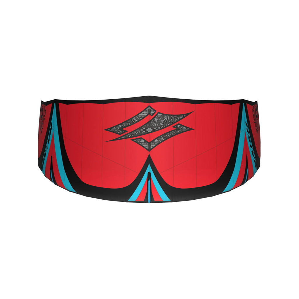 En Kite, Pivot S27 i farven rød set forfra