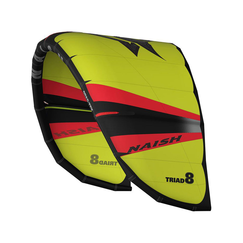 En Kite, Triad S27 i farven gul set fra venstre side