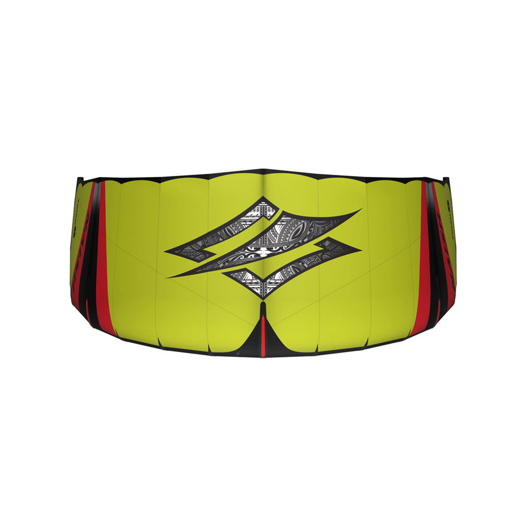 En Kite, Triad S27 i farven gul set oppe fra