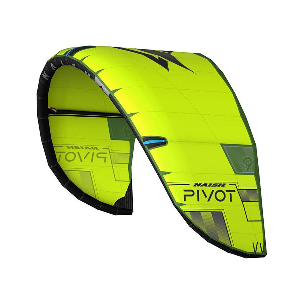 En Kite, Pivot i farven gul set fra venstre side