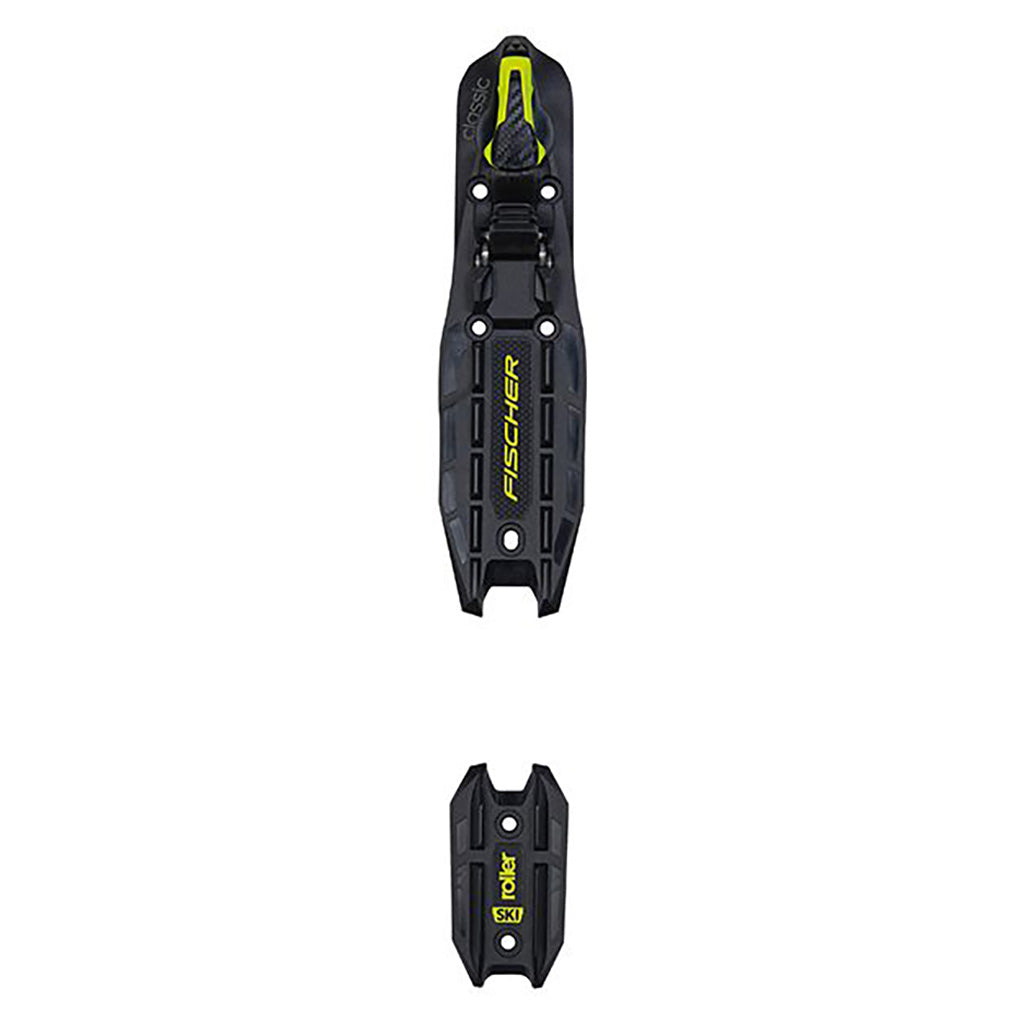 RolleRSki Classic i farven sort neongul