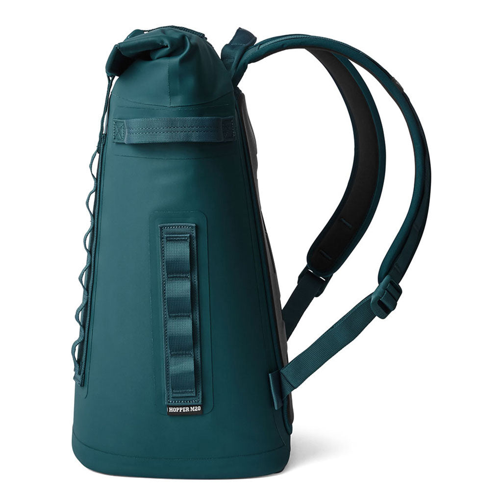 Hopper Backpack M20 Cooler i farven Agave Teal set fra venstre side