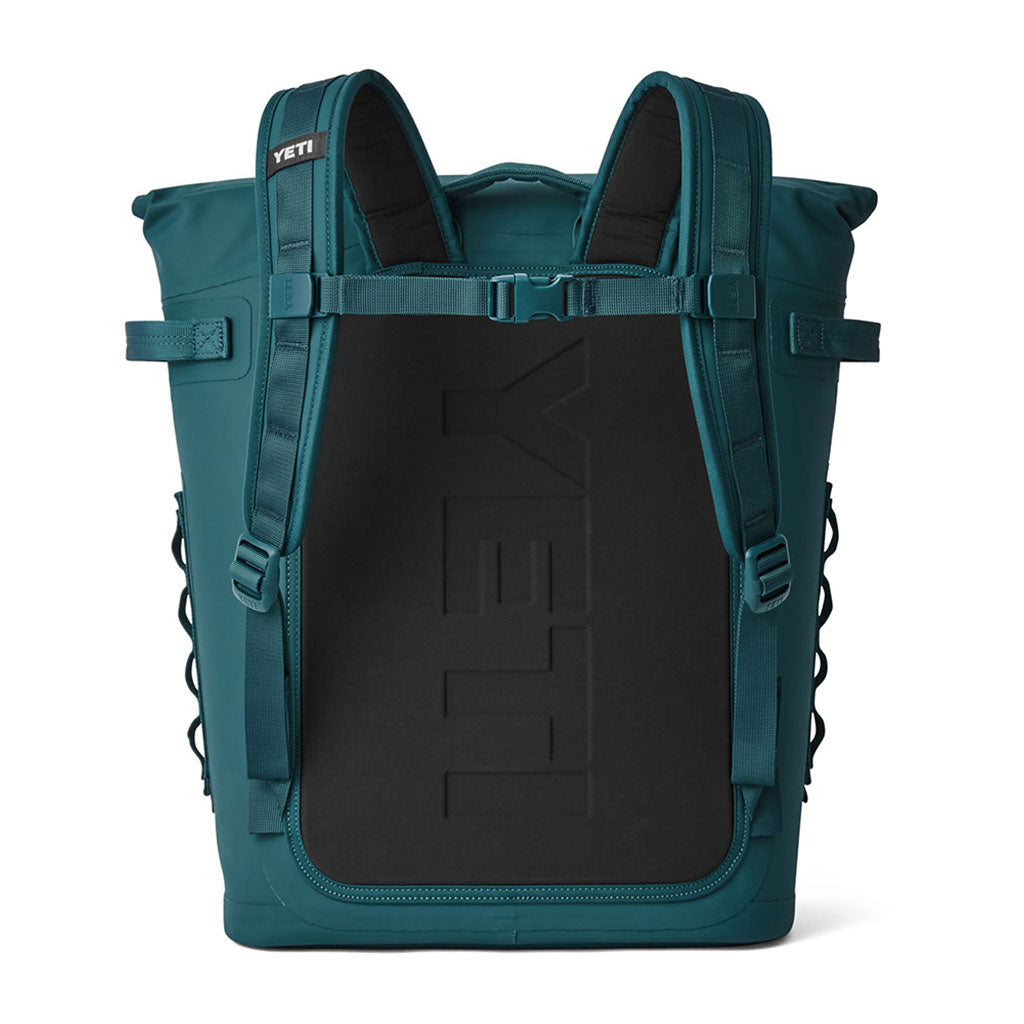 Hopper Backpack M20 Cooler i farven Agave Teal set bagfra