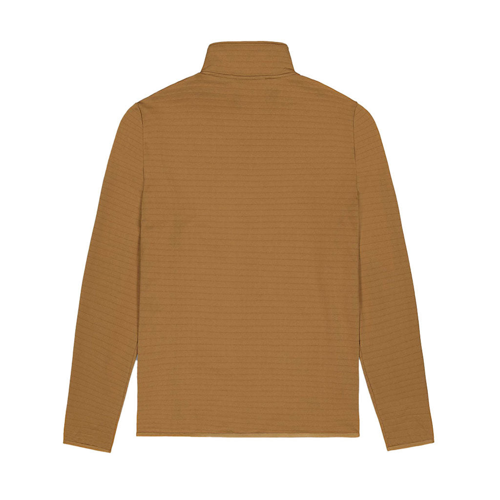 Marlay Tech Fle B Midlayer i farven brun Sugar set bagfra
