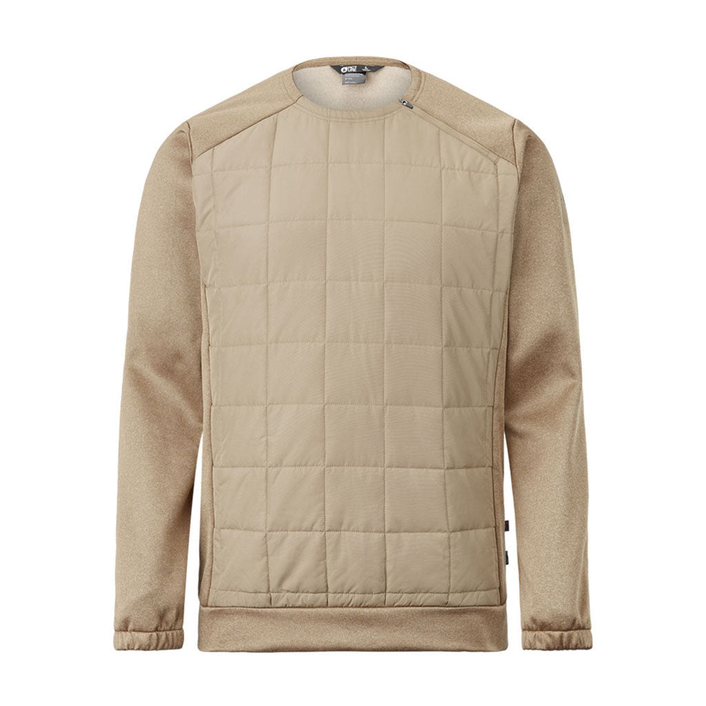 En Sweatshirt, Junip Tech i farven Dark Stone