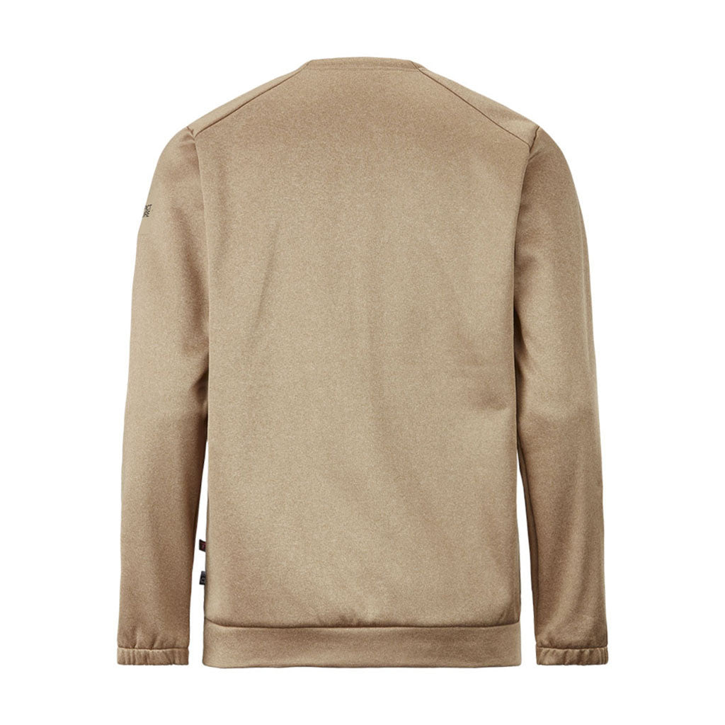 En Sweatshirt, Junip Tech i farven Dark Stone set bagfra