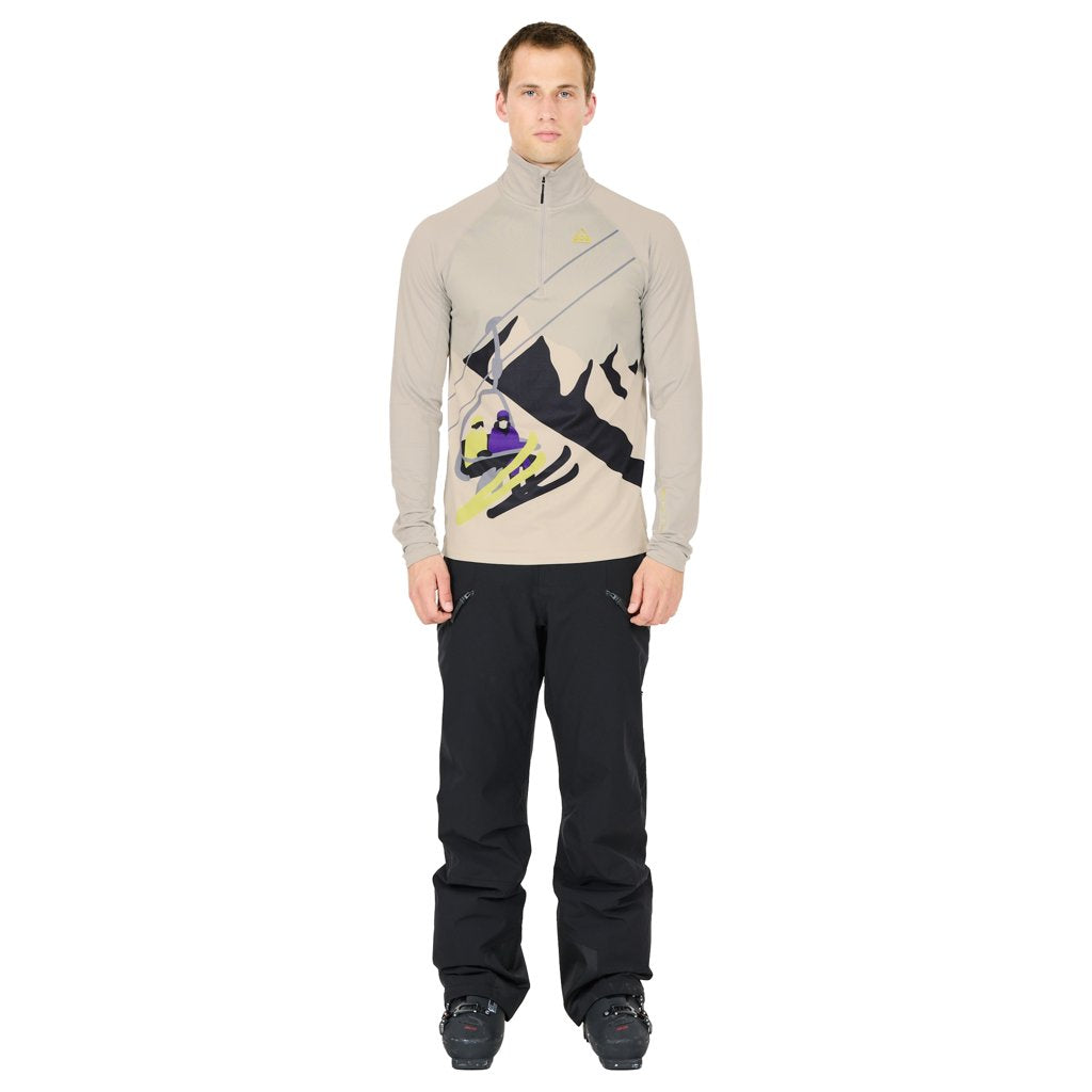 Stratos M Half Zip Printed - Midlayer