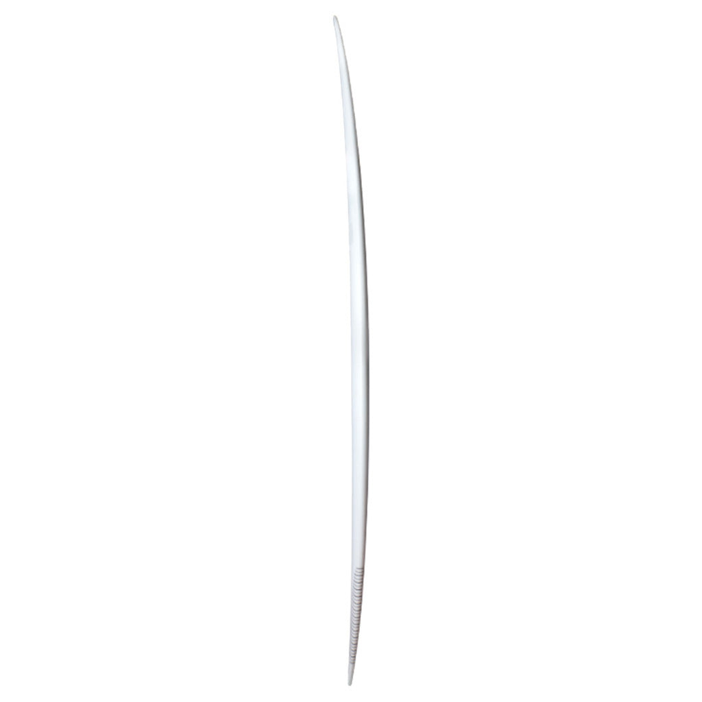 Nsp Shapers Union Butterknife 8'6" Ftu Surfboard set fra siden