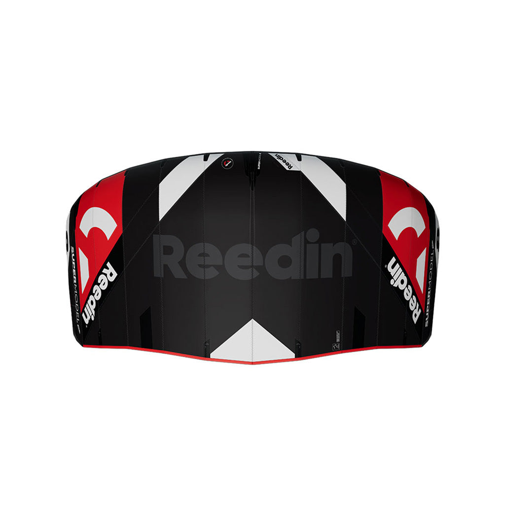 En Kite, Supermodel V4 HTF i farven Jet sort set oppe fra