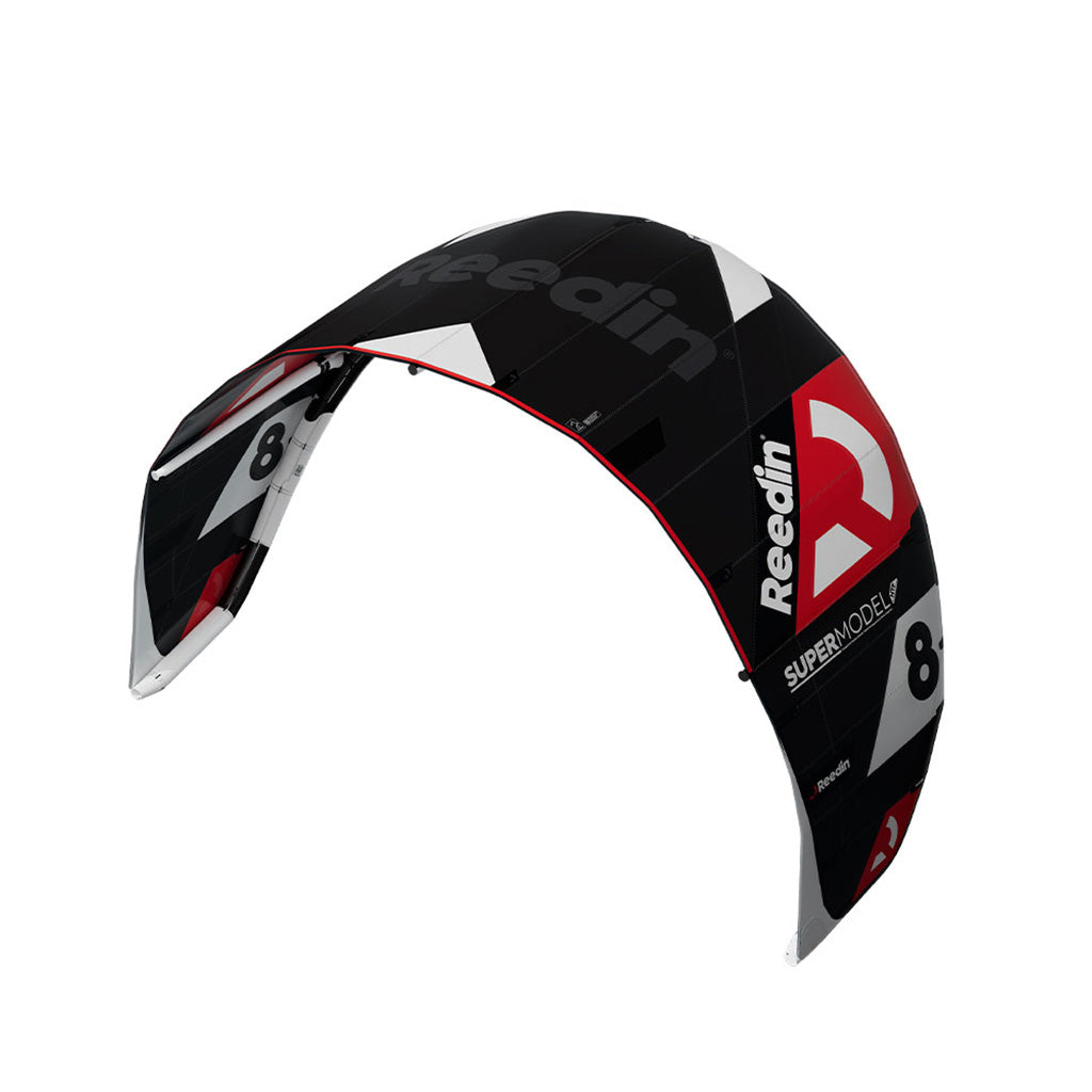 En Kite, Supermodel V4 HTF i farven Jet sort set fra siden