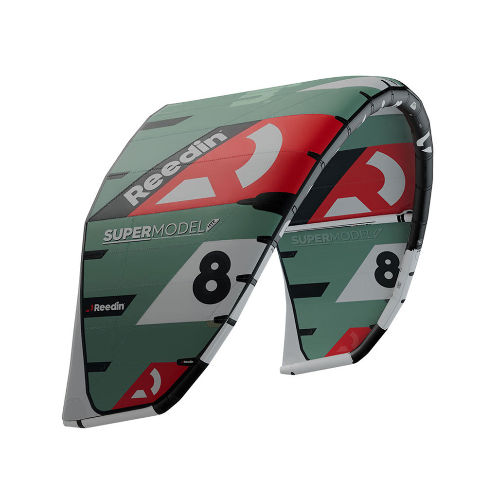 En Kite, Supermodel V4 HTF i farven Lunar Rock set fra en skrå vinkel