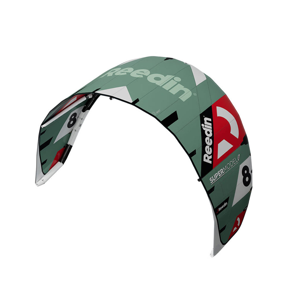 En Kite, Supermodel V4 HTF i farven Lunar Rock set fra en skrå vinkel