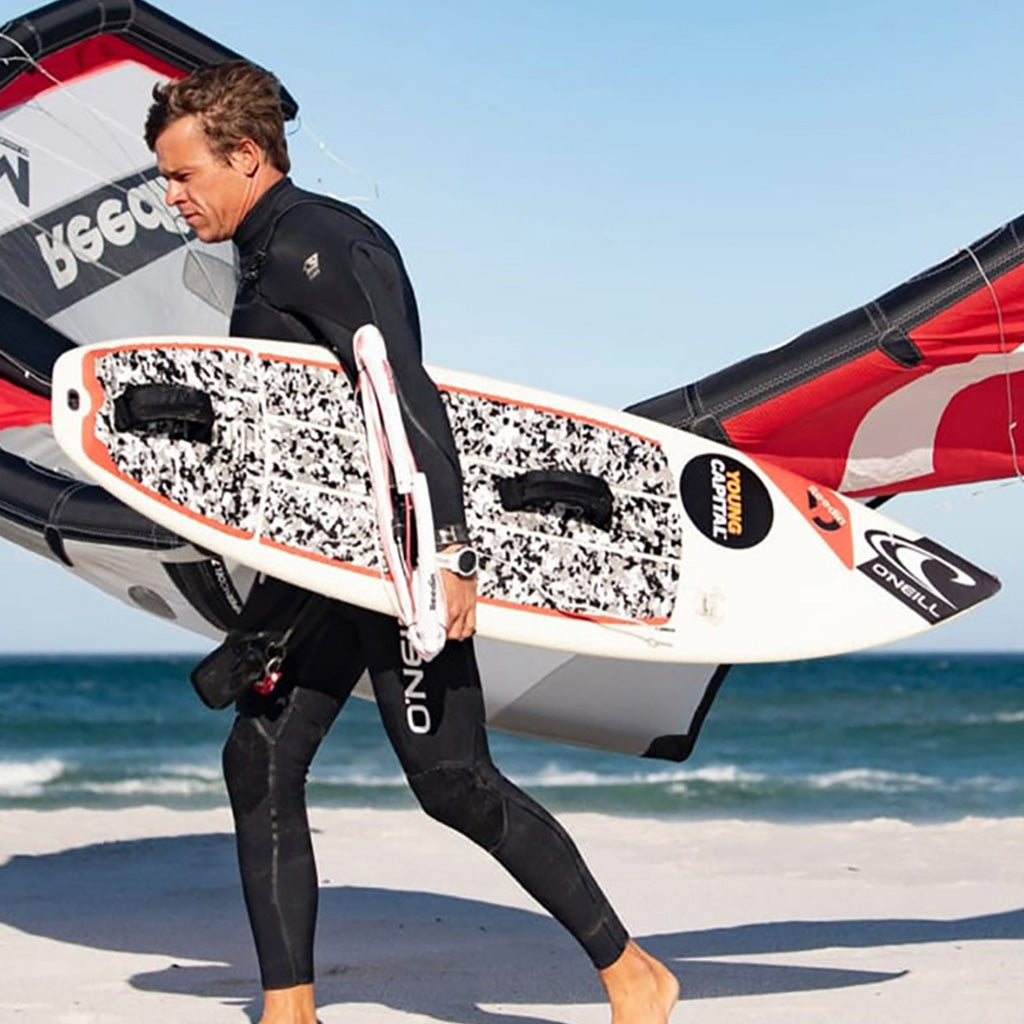 Superwave Kite Board set på stranden