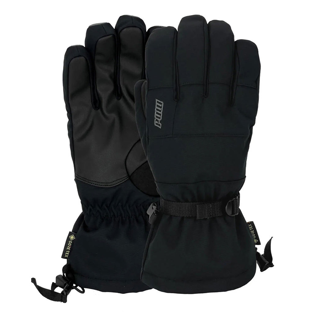 Trench GTX Handsker i farven sort set forfra med skrå vinkel