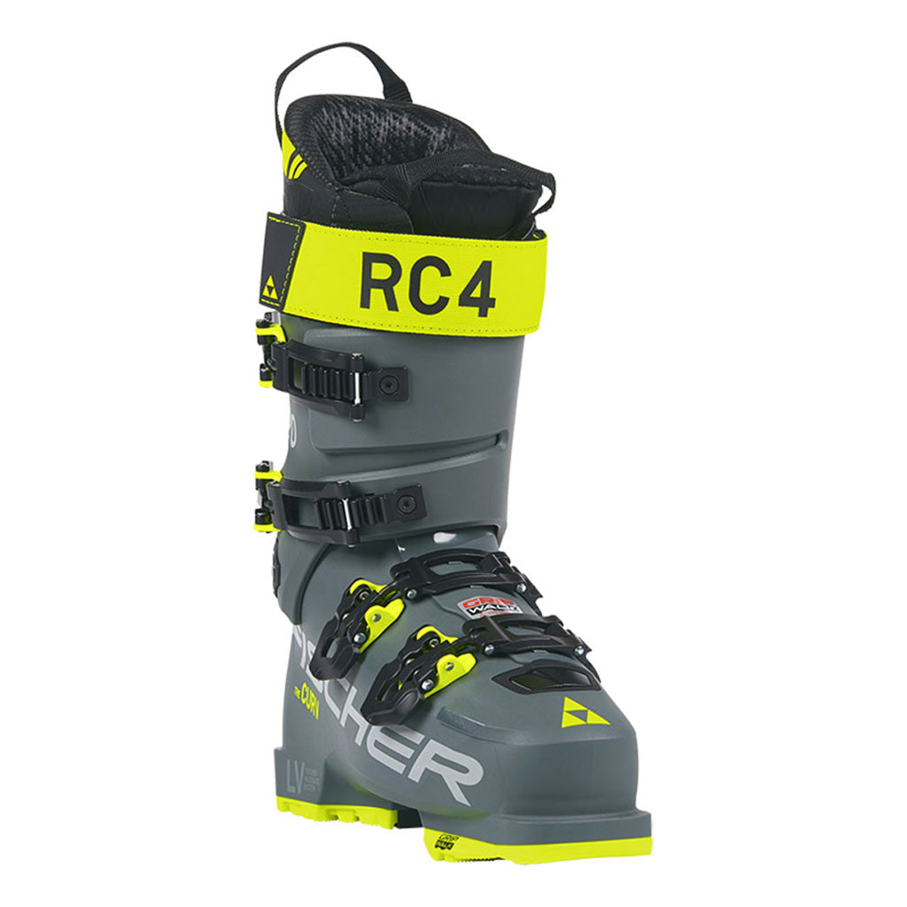 The Curv GT 120 VAC GW Skistøvler i farven grå/grå set forfra med skrå vinkel