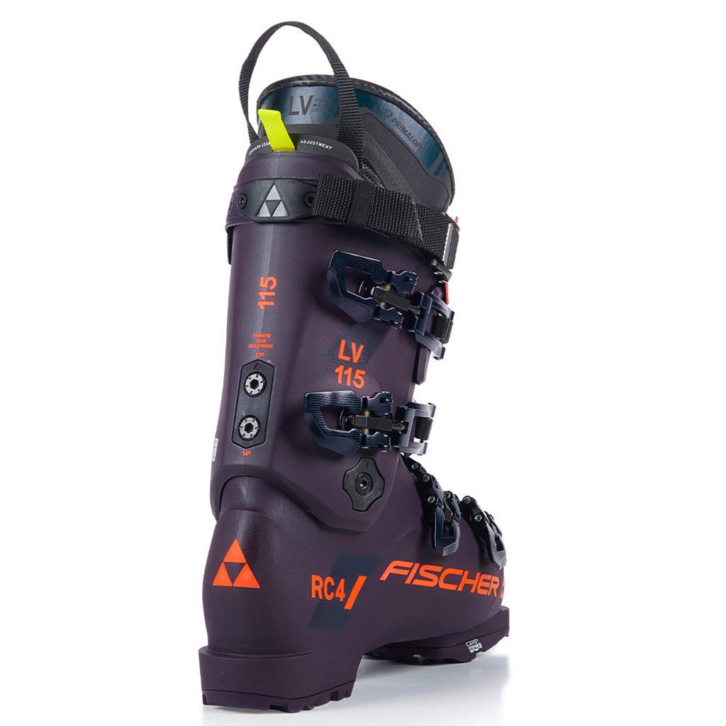 RC4 115 LV VAC GW Skistøvler i farven Wineberry/Wineberr set fra venstre side