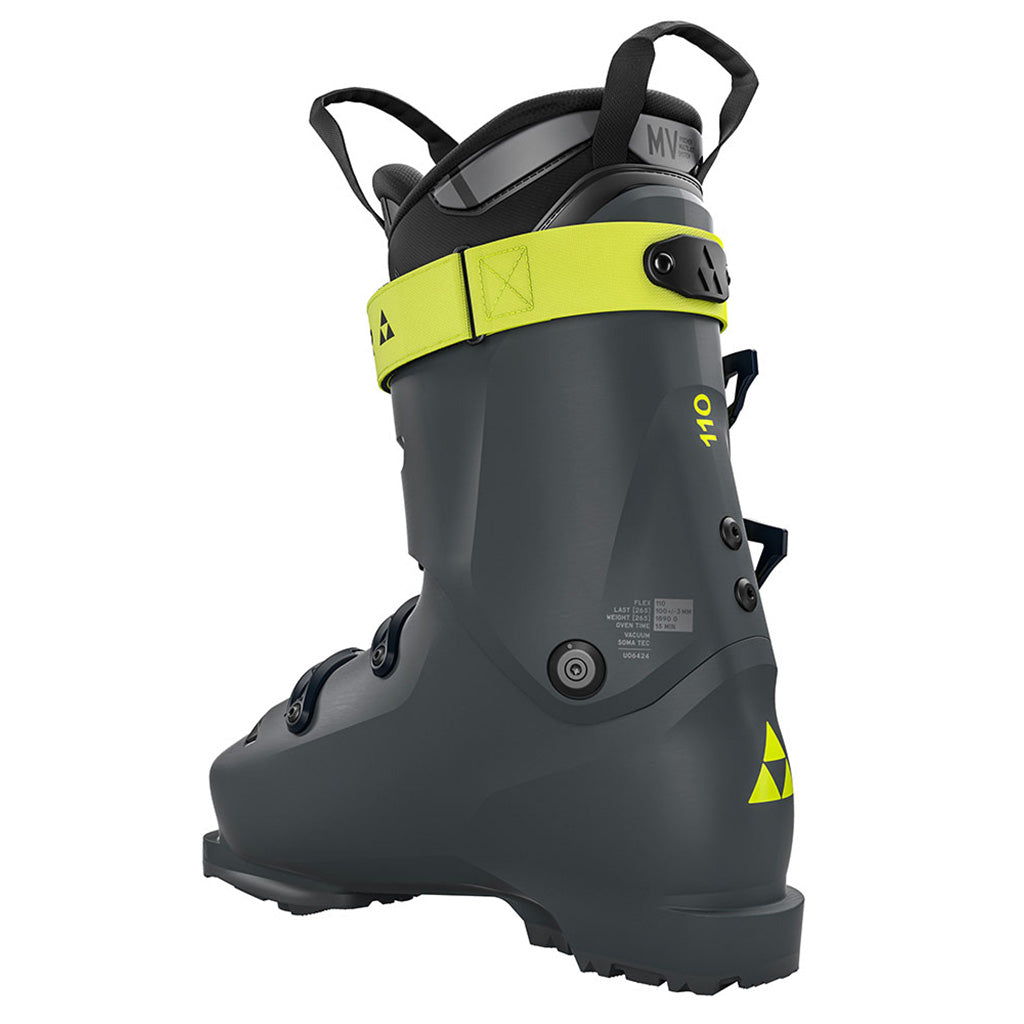 RC4 110 MV BOA VAC GW Skistøvler i farven Rhino grå/Rhino grå set fra en skrå vinkel