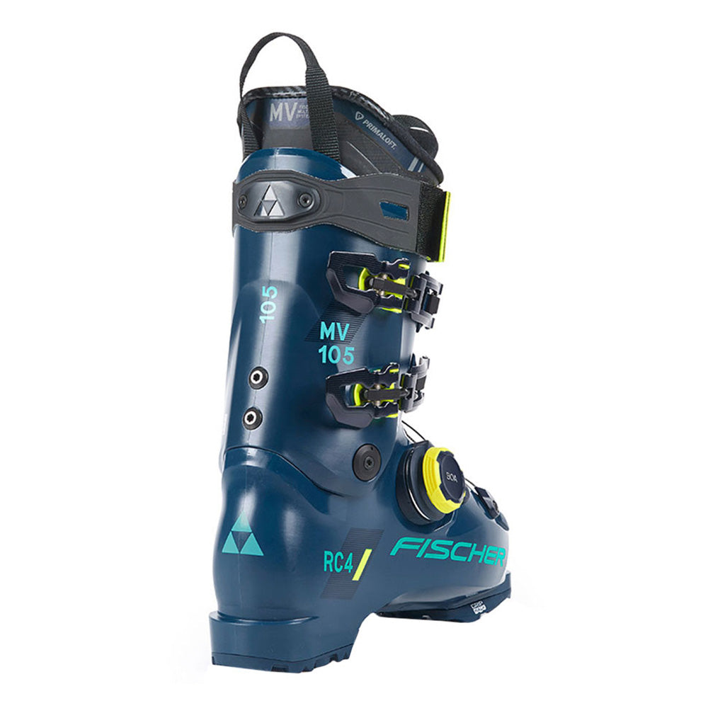 RC4 105 MV BOA VAC GW Skistøvler i farven Petrol/Petrol set fra en skrå vinkel