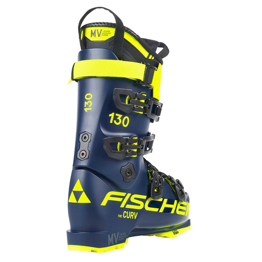 The Curv 130 VAC GW Skistøvler i farven blå/blå set fra siden