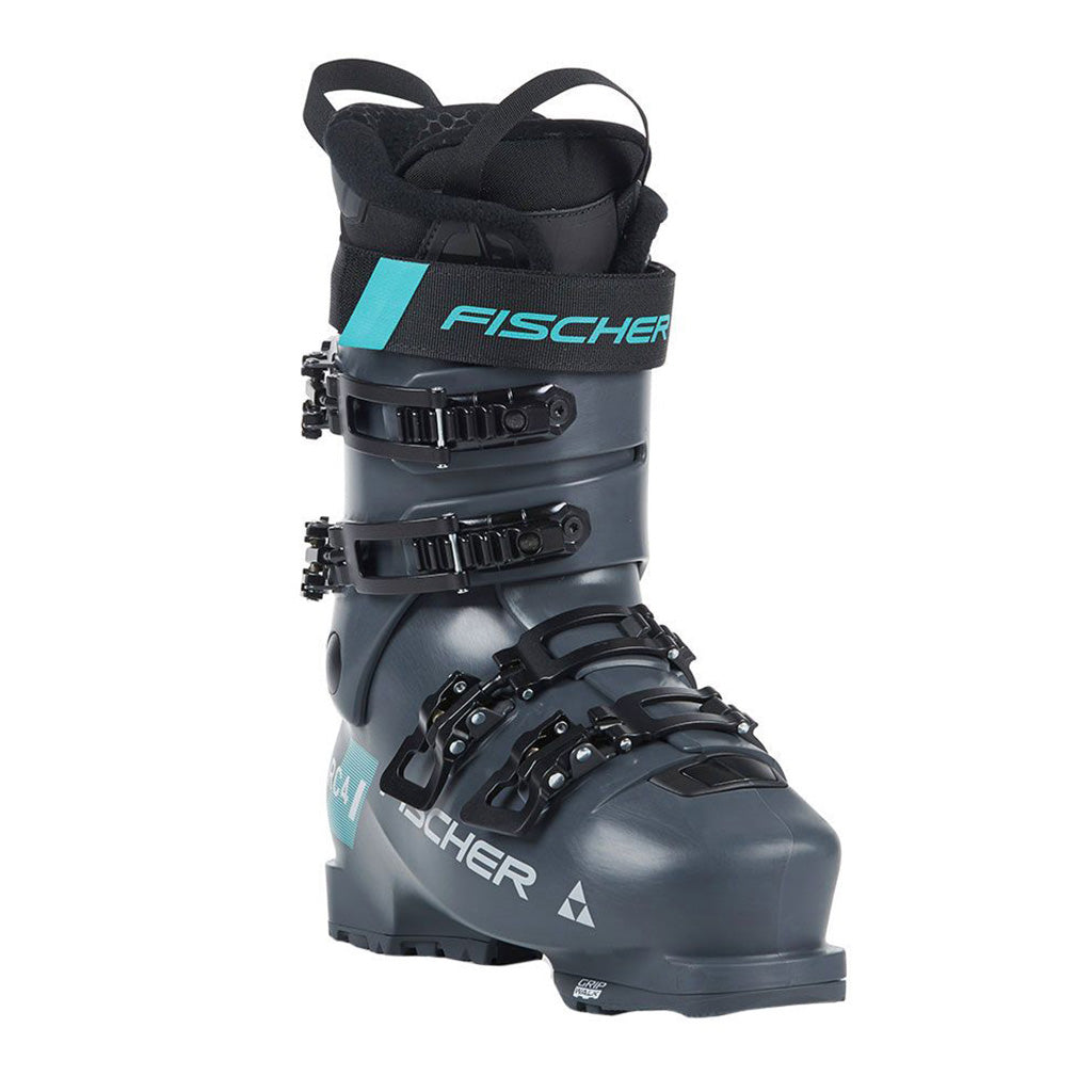 RC4 95 HV VAC GW Skistøvler i farven Granite/Granite set forfra med skrå vinkel