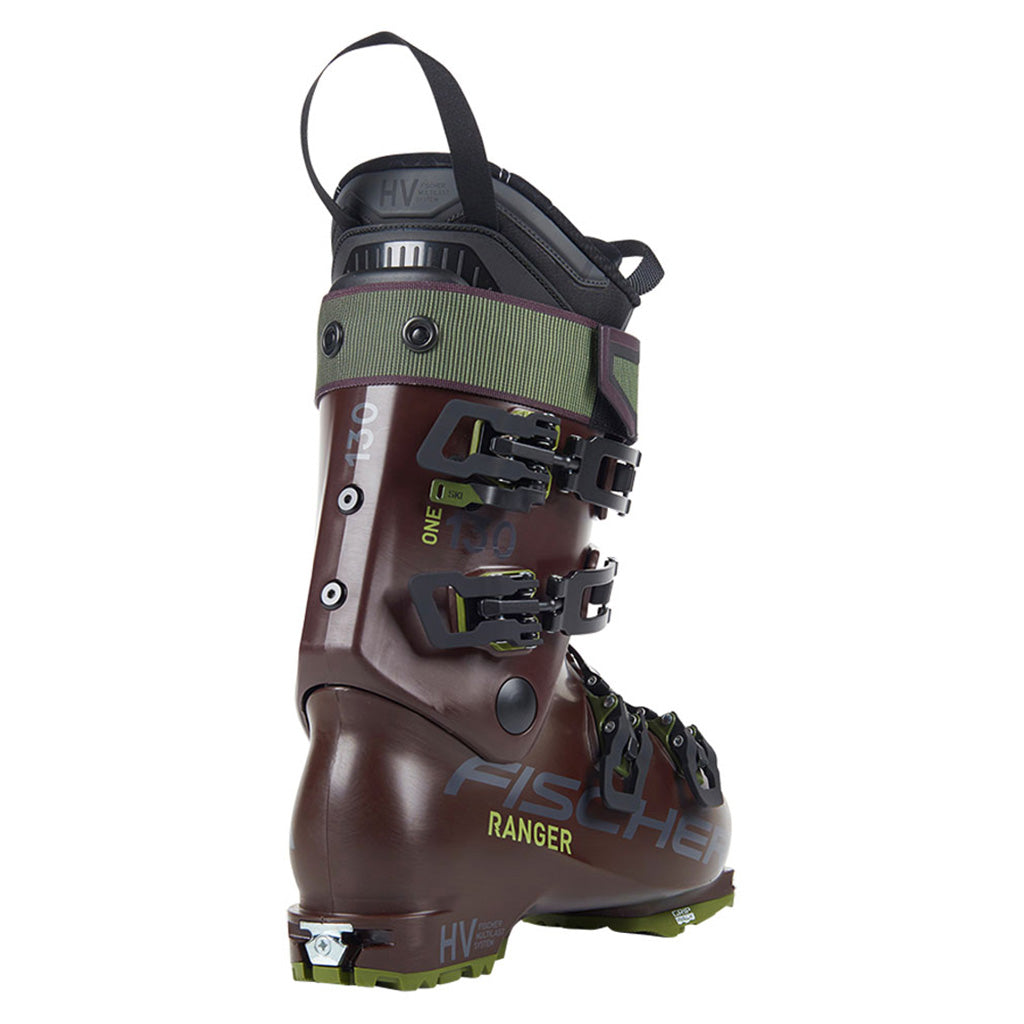 Ranger One 130 VAC GW DYN Skistøvler i farven Cola/Cola set fra en skrå vinkel