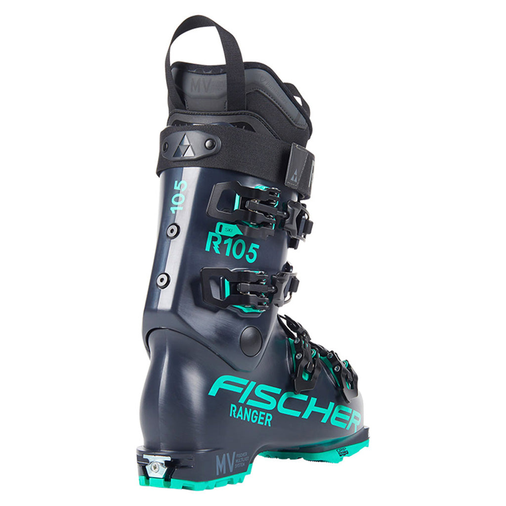 Ranger 105 GW DYN Skistøvler i farven Darkgrå/Darkgrå set fra en skrå vinkel