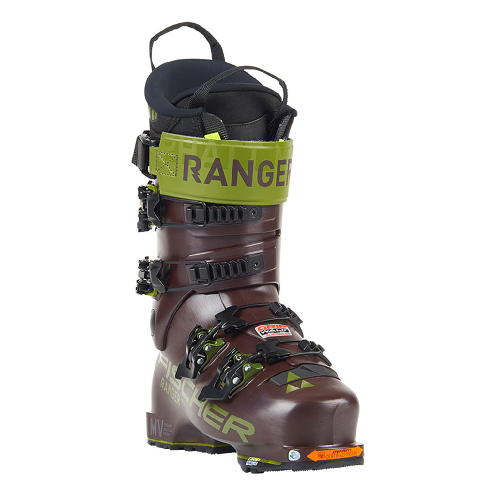 Ranger Pro 130 DYN GW Skistøvler i farven Cola/Cola set fra en skrå vinkel