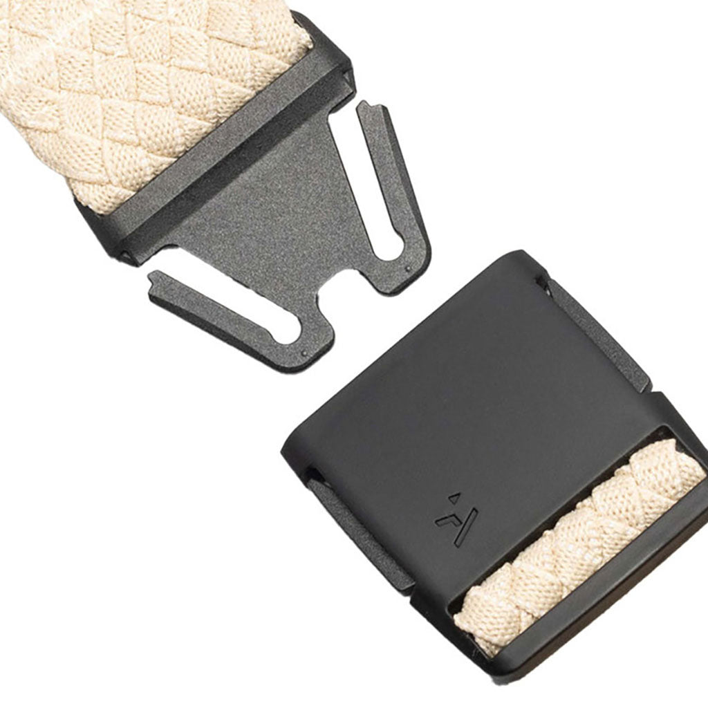 Et bælte, Futureweave i farven Khaki nærbillede