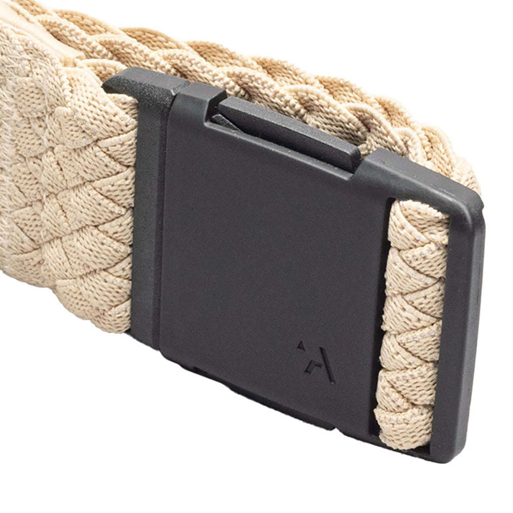 Et bælte, Futureweave i farven Khaki nærbillede