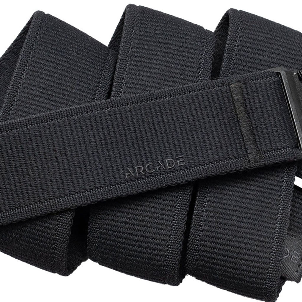 Et bælte, Atlas Long i farven sort detalje