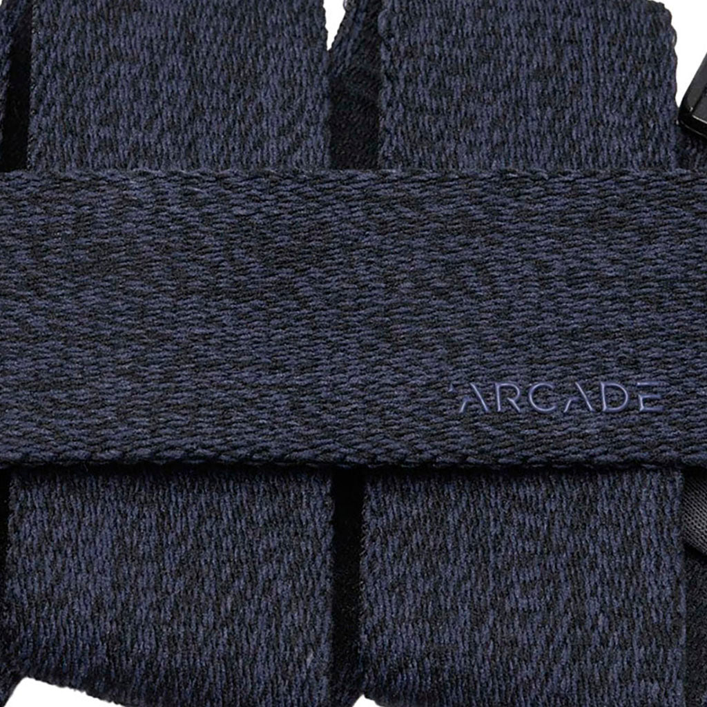 Atlas i farven Heather Navy nærbillede