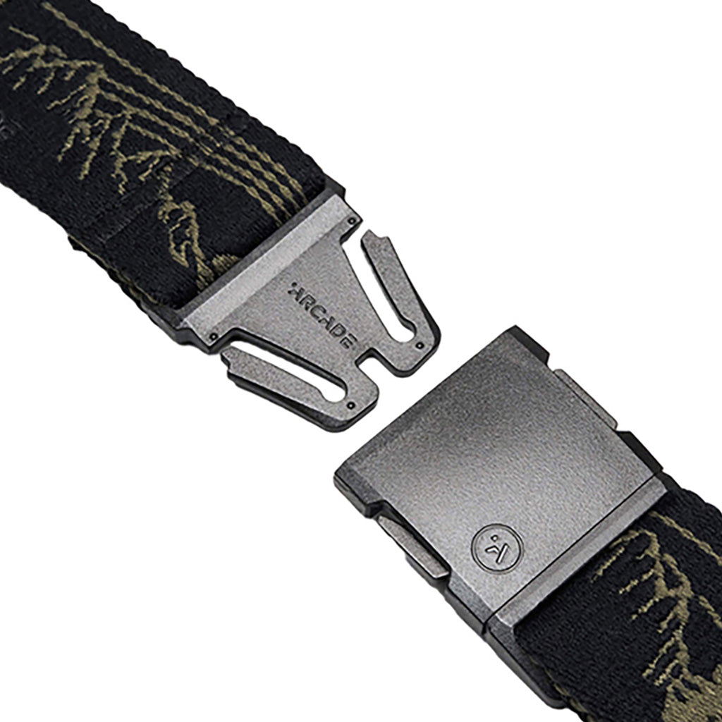 Et bælte, Out of Range i farven Ivy grøn nærbillede