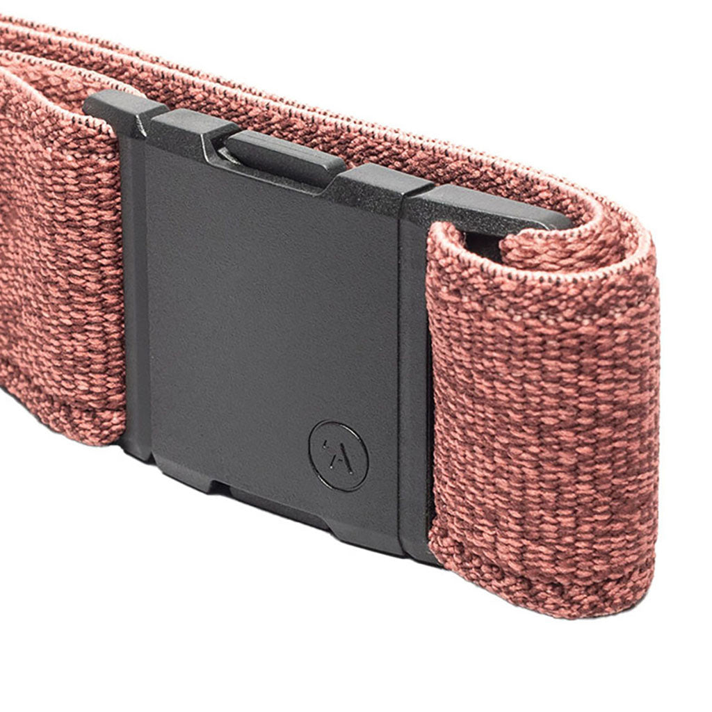 Et bælte, Atlas i farven Heather Velvet detalje