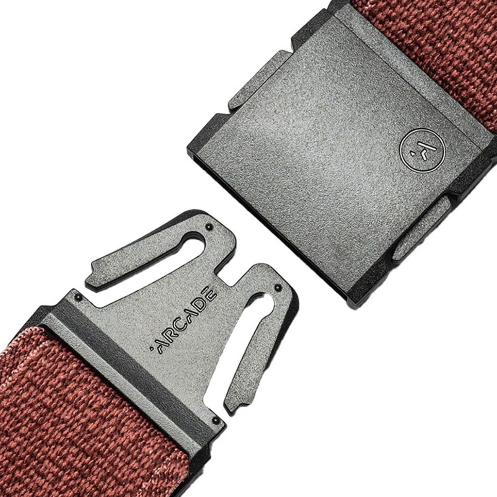 Et bælte, Atlas i farven Heather Velvet nærbillede