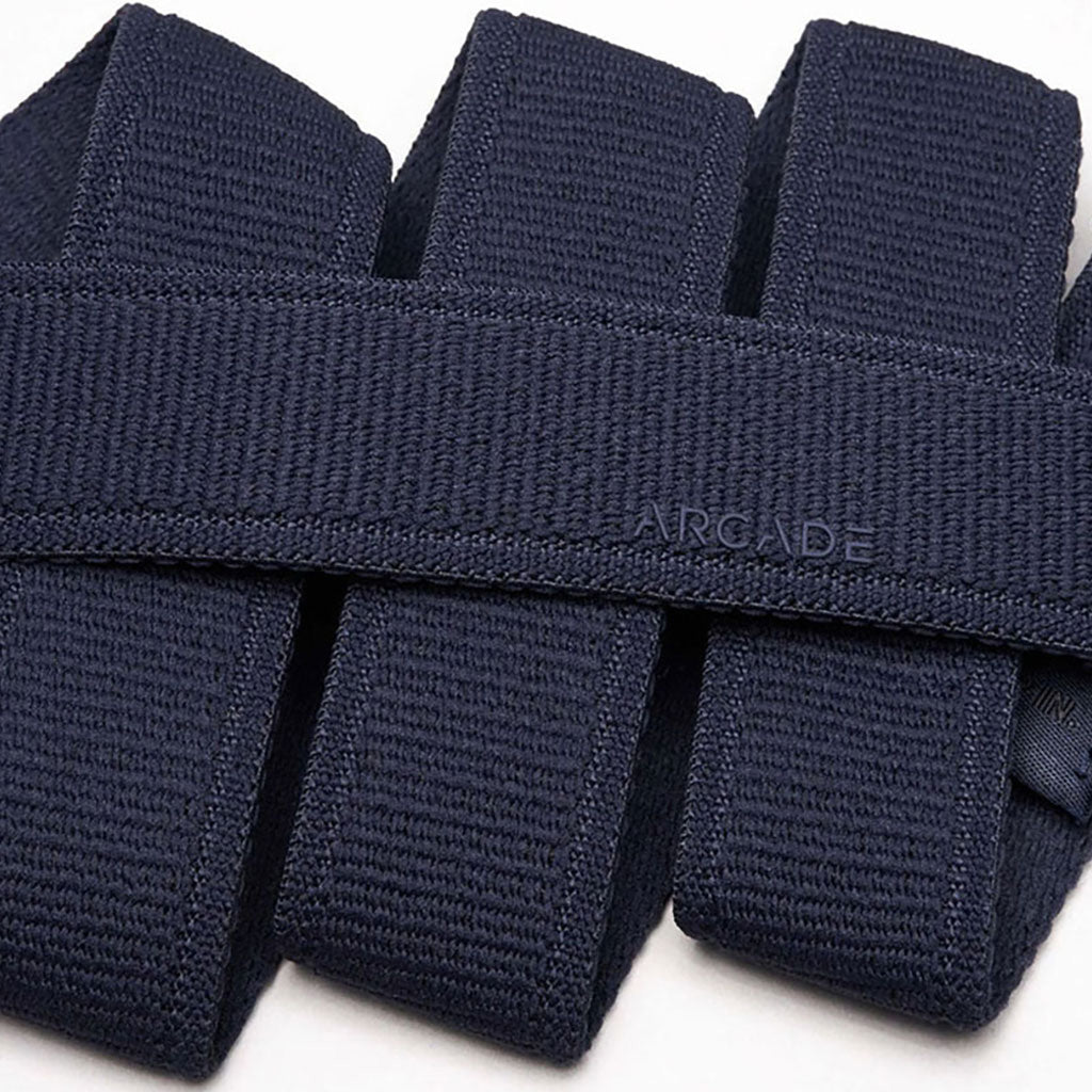 Atlas Slim i farven Navy nærbillede