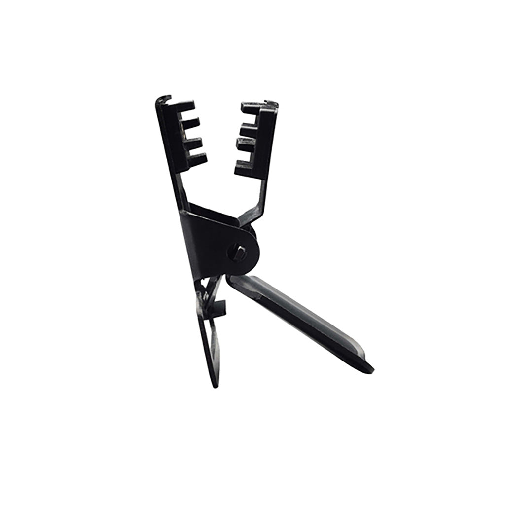 Et bælte, Jessup Plaid i farven sort/Burnt set fra en skrå vinkel