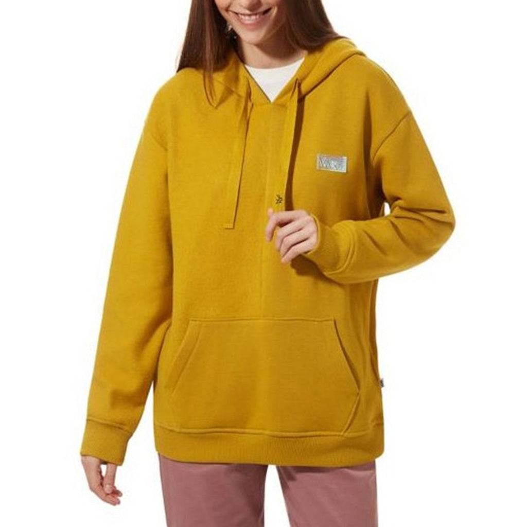 En Hoodie, WM LIZZIE IRI i farven Golden Palm set forfra