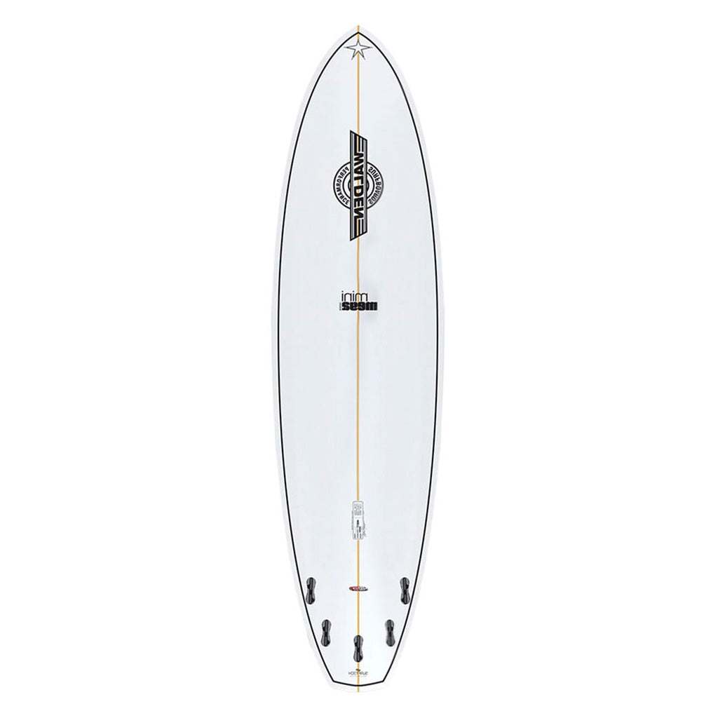Mini Mega Magic 6'10" Fusion-Hd Ftu Surfboard set nede fra